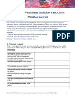 PBLL in SHL Classroom Handout