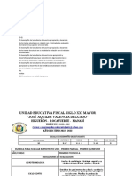 Escala de desempeño de estudiantes en proyecto agropecuario