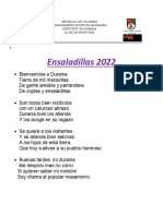 Ensaladillas 2022 de Durania