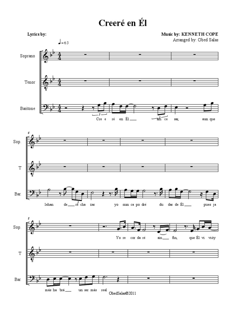 Creeré en Él | PDF