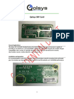 QS SRF319.User Manual Draft 4545716