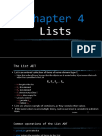 Chapter 4.1 - List