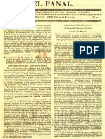 El Fanal - Periódico (Venezuela, 9 de Enero de 1830)