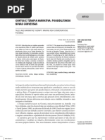 Contos e Terapia Narrativa - Possibilitando Novas Conversas