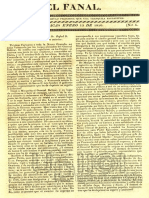 El Fanal - Periódico (Venezuela, 13 de Enero de 1830)