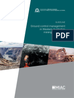 Ground Control Management in Western Australian Mining Operations