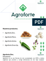 Productos Agroforte 2022