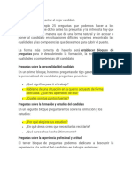 25 Preguntas para Encontrar Al Mejor Candidato