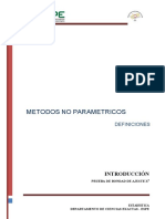 Pruebas no Paramétricas X2 y Estadística