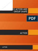 Dance Action and Group Shape