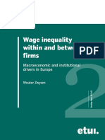 Wage Inequality Within and Between Firms-Macroeconomic and Institutional Drivers in Europe-2022