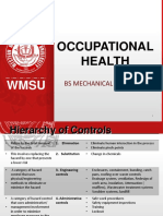 Occupational Health Monitoring Strategies