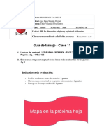 Semana 11 - Clase 11 - Principios y Valores II - Guía de Trabajo - 6B