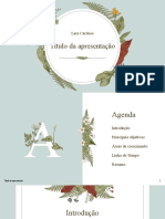 Apresentação sobre estratégias de crescimento e oportunidades para a Contoso