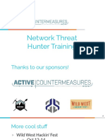 Network Threat Hunter Training Level 1: Detecting Command and Control Beacons