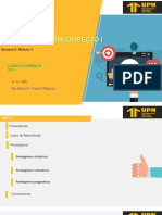 Semana 2 - Módulo 4 - Razonamiento Incorrecto I