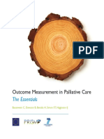 Guidance On Outcome Measurement in Palliative Care