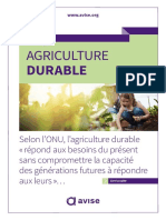 Agriculture Durable True