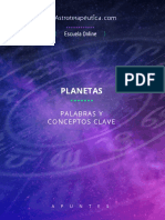 PLANETAS PALABRAS Y CONCEPTOS CLAVES - Apunte