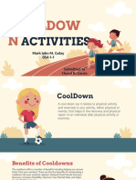 CoolDown Activities