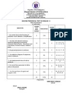 2ND Periodical Test English