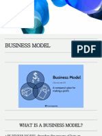 Week 3 Business Model