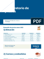 Góndolas Santafesinas, Calientes: Muchos Alimentos Básicos Aumentaron Por Encima de La Inflación