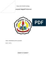 Karya Tulis Ilmiah Tentang Dampak Negatif Internet Sulastika 2