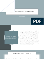 Genre Research: Drama