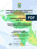 Laporan Pendahuluan Wastek Pembangunan Jalan Lingkar Pulau Rumberpon