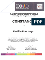 Constancia Editable Hospital