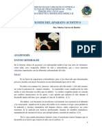 Documento Alteraciones Del Aparato Auditivo 2022 PDF