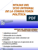 Ventajas del ejercicio integral de la Consultoría Política - Alberto Castaños