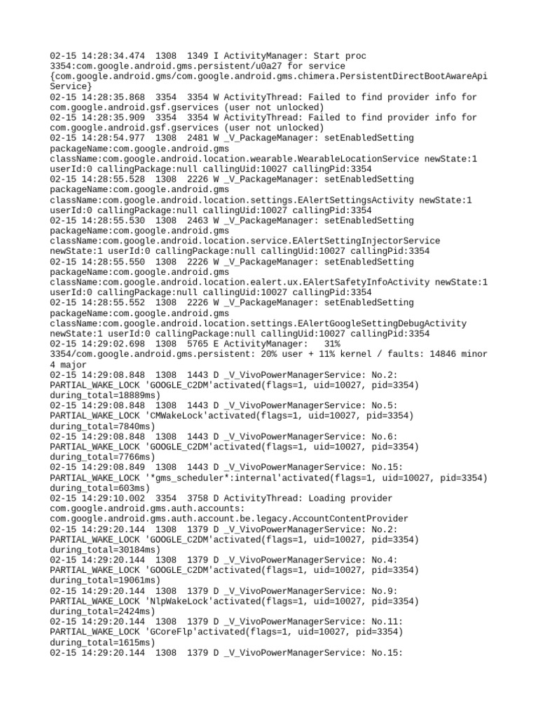 Log | PDF | Computing | Computer Programming