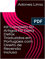 Resumo Kit Completo 50 Artigos PLR Dieta Detox Traduzidos Portugues Direito Revenda Incluso 3f83