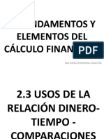 2.2.1 FUNDAMENTOS Y ELEMENTOS DEL CÁLCULO FINANCIERO_INGENIERÍA FINANCIERA-2022A