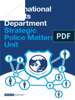 Transnational Threats Department Strategic Police Matters Unit