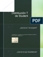 Distribución T de Student