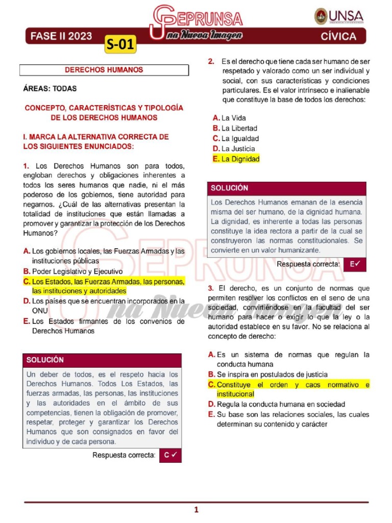 S - 01 Cívica Ceprunsa 2da Fase | PDF