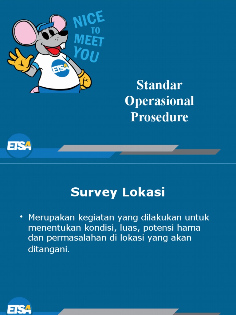 Prosedur Pemasangan dan Pemeliharaan Alat Hama | PDF