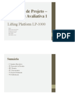 Lifting Platform LP-1000 relatório