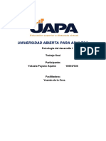 Trabajo Final. Psic Desarrollo 1 Yokasta