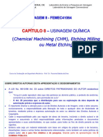 Cap - 8 - Processo de Usinagem Quimica