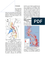 Philippine Tectonic Plates and Earthquake Zones