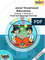 Technical Vocational Education: Quarter 1 Quarter 1-Module 2