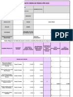 Orden de Pedido A Enero 24 de 2023