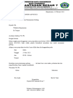 Surat Permohonan Peminjaman Tempat Perpisahan