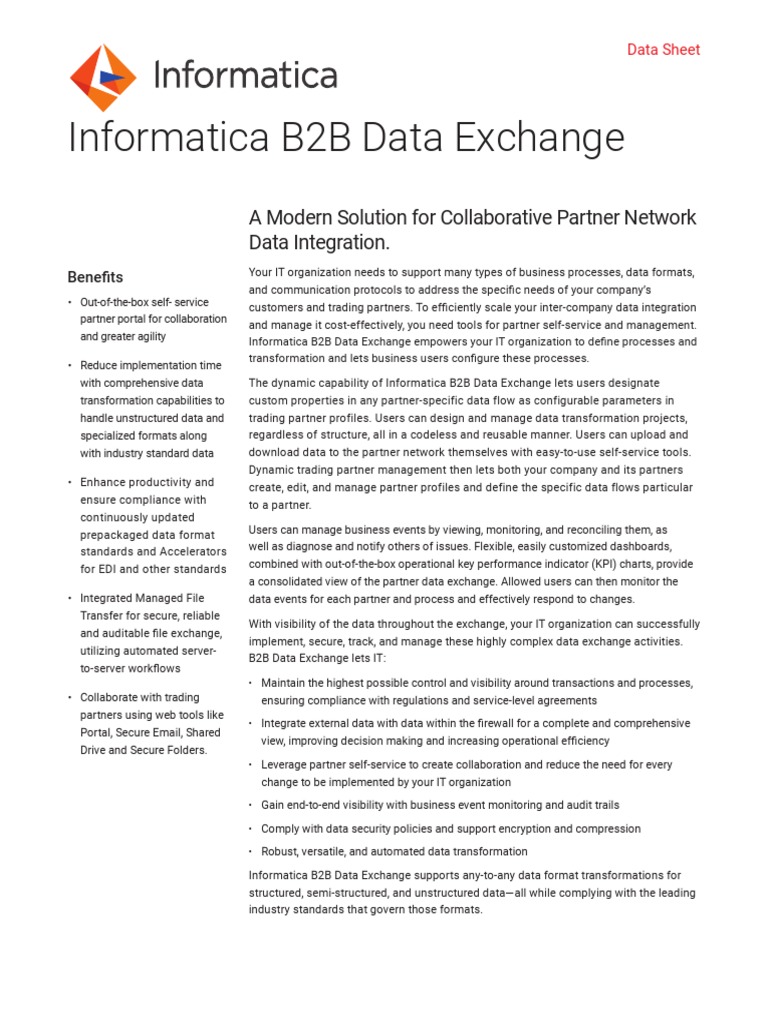 b2b Data Exchange Data Sheet 6823 PDF Microsoft Excel