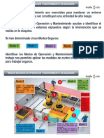 Modos Seguros de Operación y Mantenimiento de Maquinas