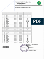 Absen Oktober 2022 - Rohmah